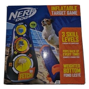 NWT Nerf Dog Inflatable Target Game